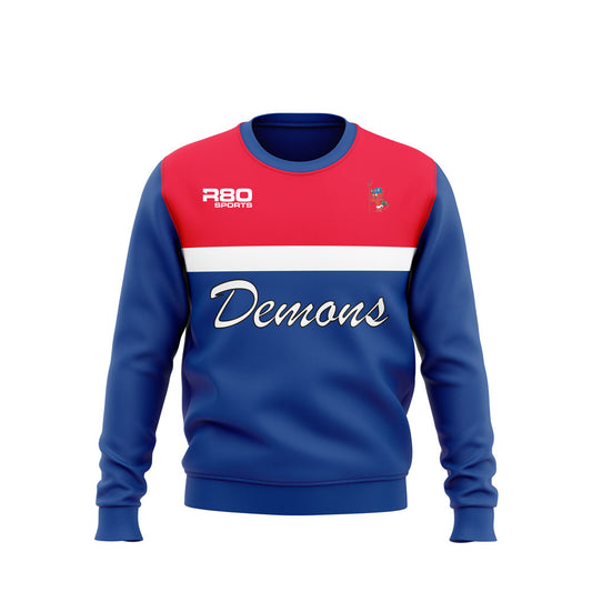 Demons Softball - Sublimated Shell Pullover Jacket