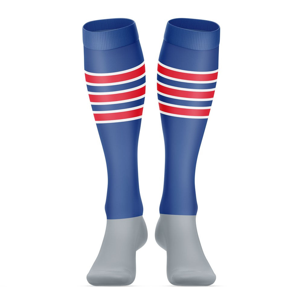 Demons Softball - Softball Sock Grey Foot Option