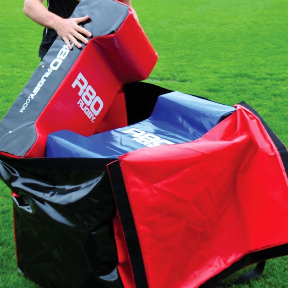 Custom Printed Double Wedge Hit Shield Storage Bag - R80Sports