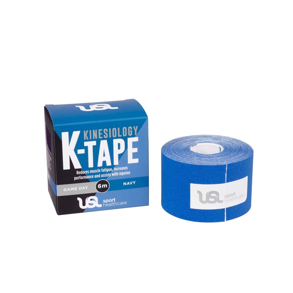Game Day Kinesiology Tape - 5cm x 6m Roll - Navy