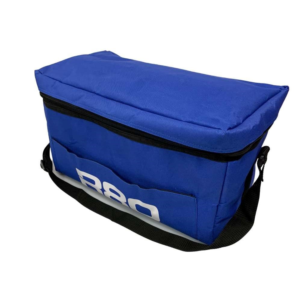 R80 Flexible Cooler Bag with 10 White/Black Bottles - R80Sports