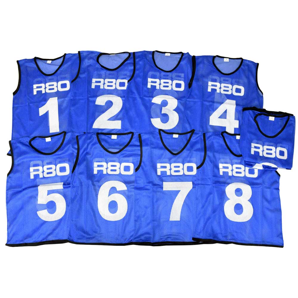 Sets of 15 Numbered Training Bibs - R80Sports