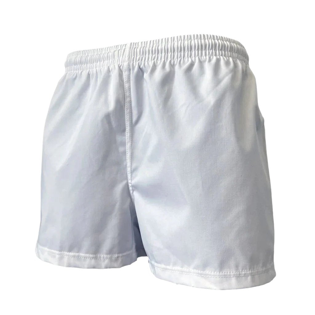 White Rugby Shorts