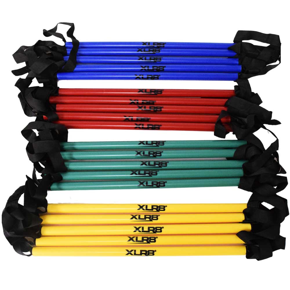 XLR8 Multi - Coloured Fastfoot Ladder - R80Sports