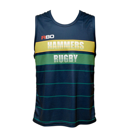 Mid Canterbury Hammers Supporters Singlet-R80RugbyWebsite-Speed Power Stability Systems Ltd (R80 Rugby)