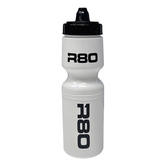 R80 Stock Water Bottle White / Black