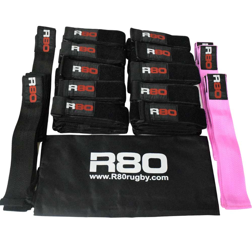 Adult Tag Rugby Sets for 20 Players - R80Sports