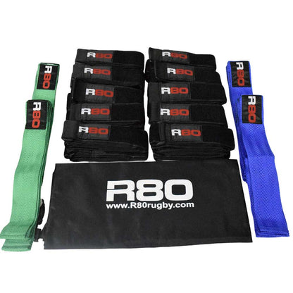 Adult Tag Rugby Sets for 20 Players - R80Sports