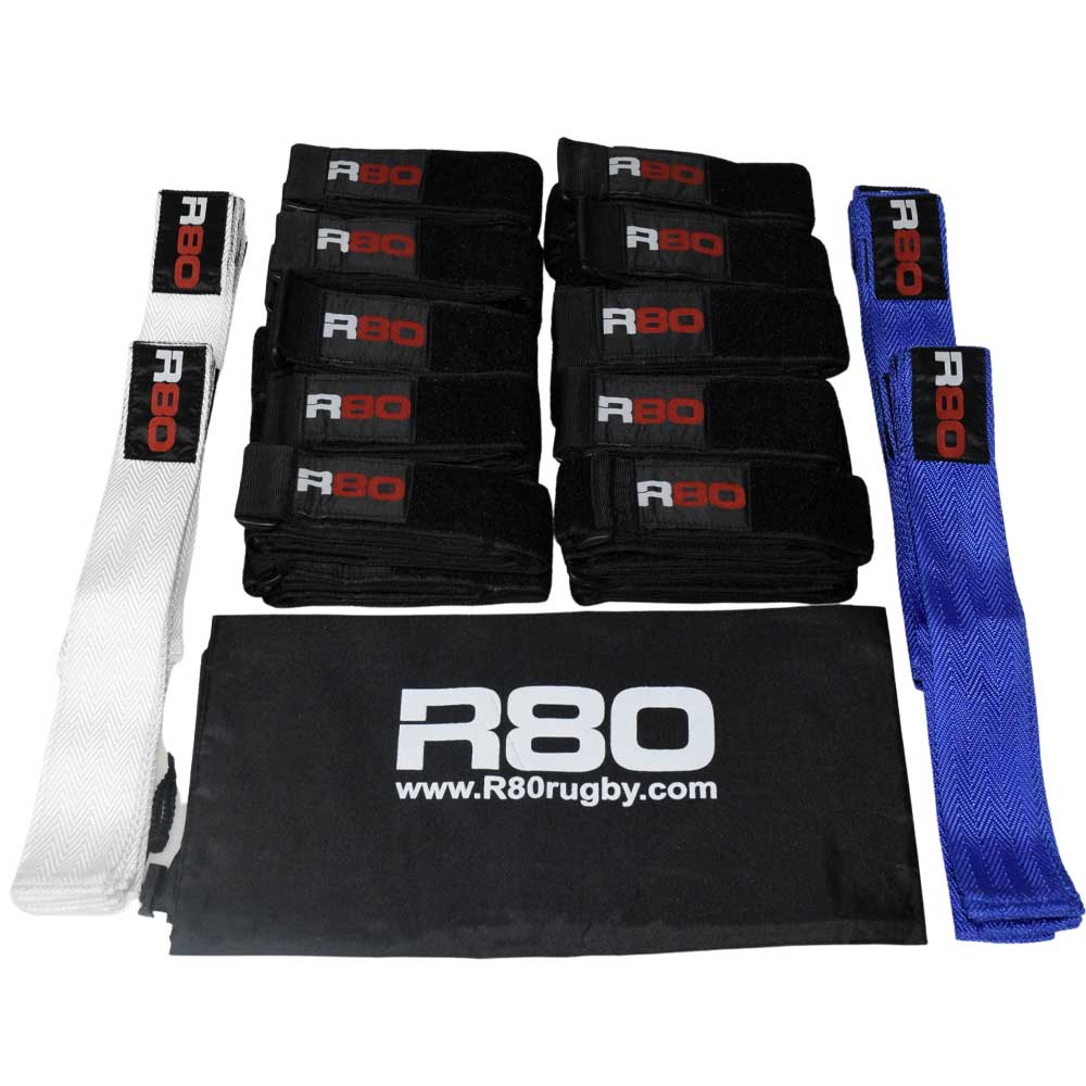 Adult Tag Rugby Sets for 20 Players - R80Sports