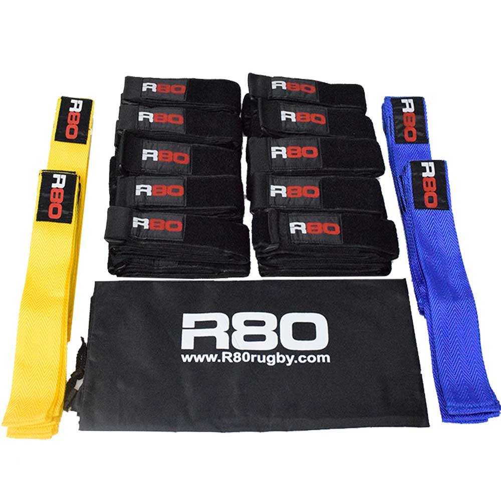 Adult Tag Rugby Sets for 20 Players - R80Sports