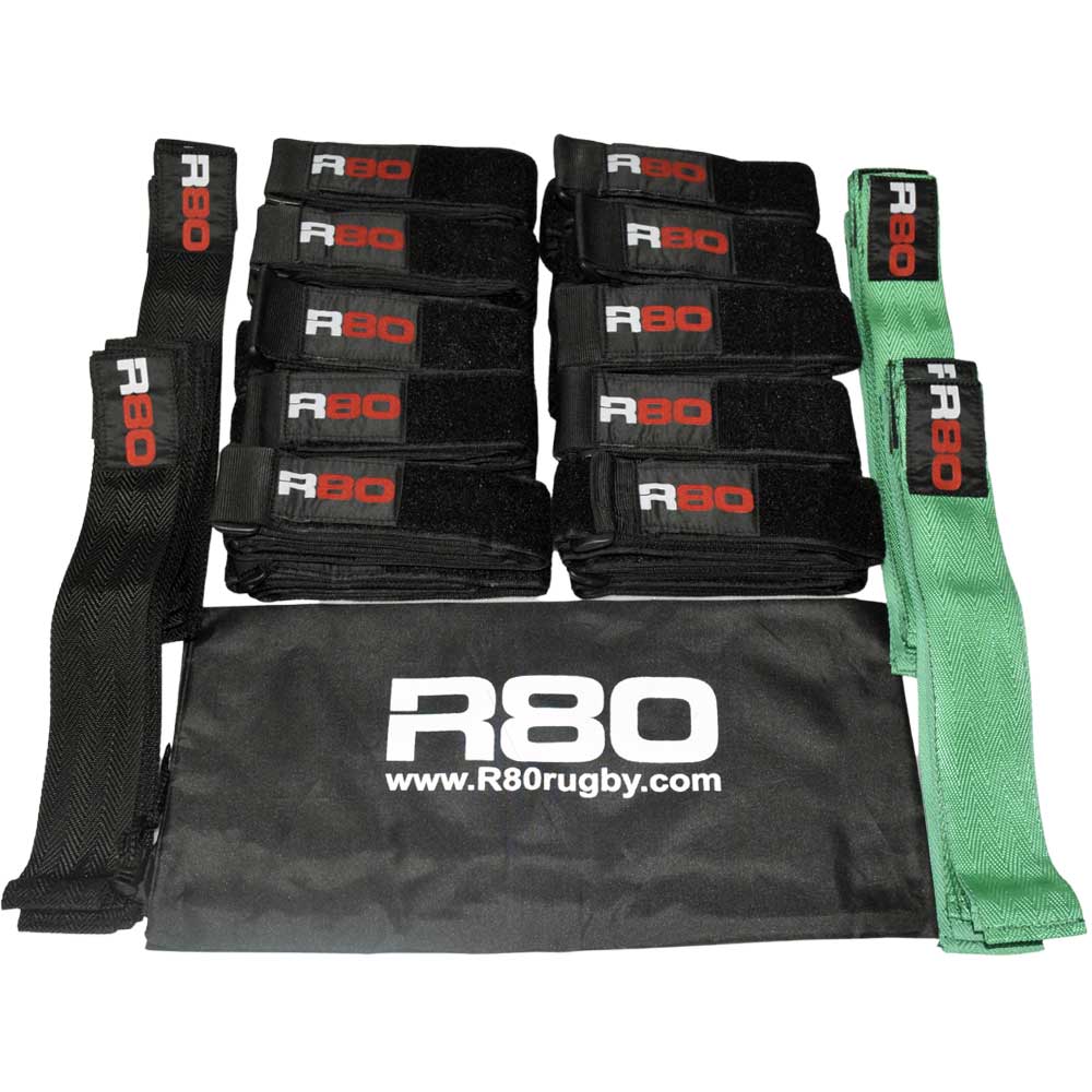 Adult Tag Rugby Sets for 20 Players - R80Sports