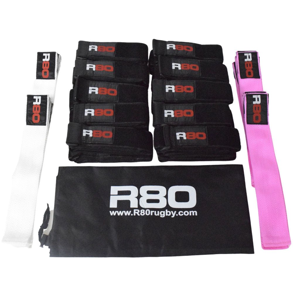 Adult Tag Rugby Sets for 20 Players - R80Sports