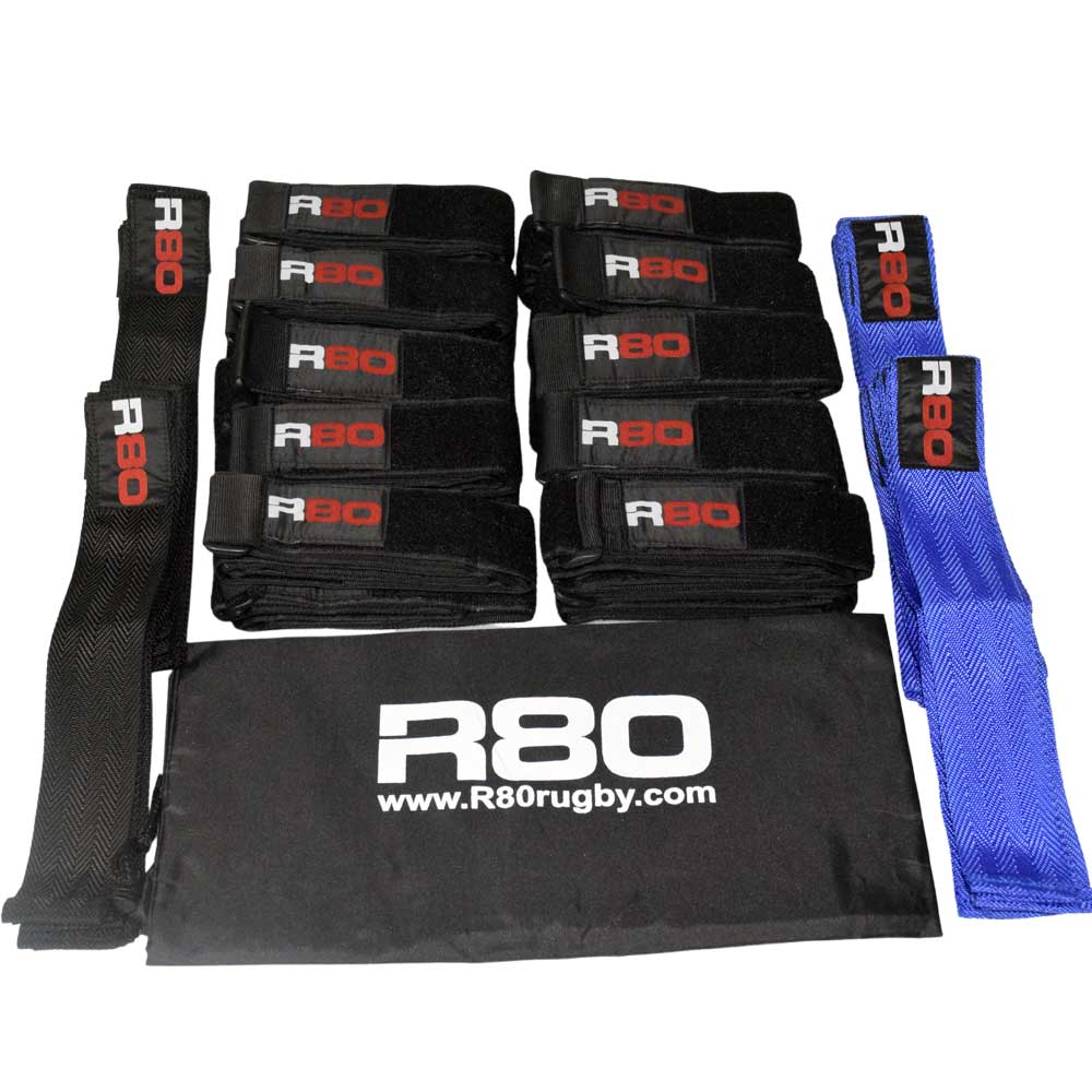 Adult Tag Rugby Sets for 20 Players - R80Sports