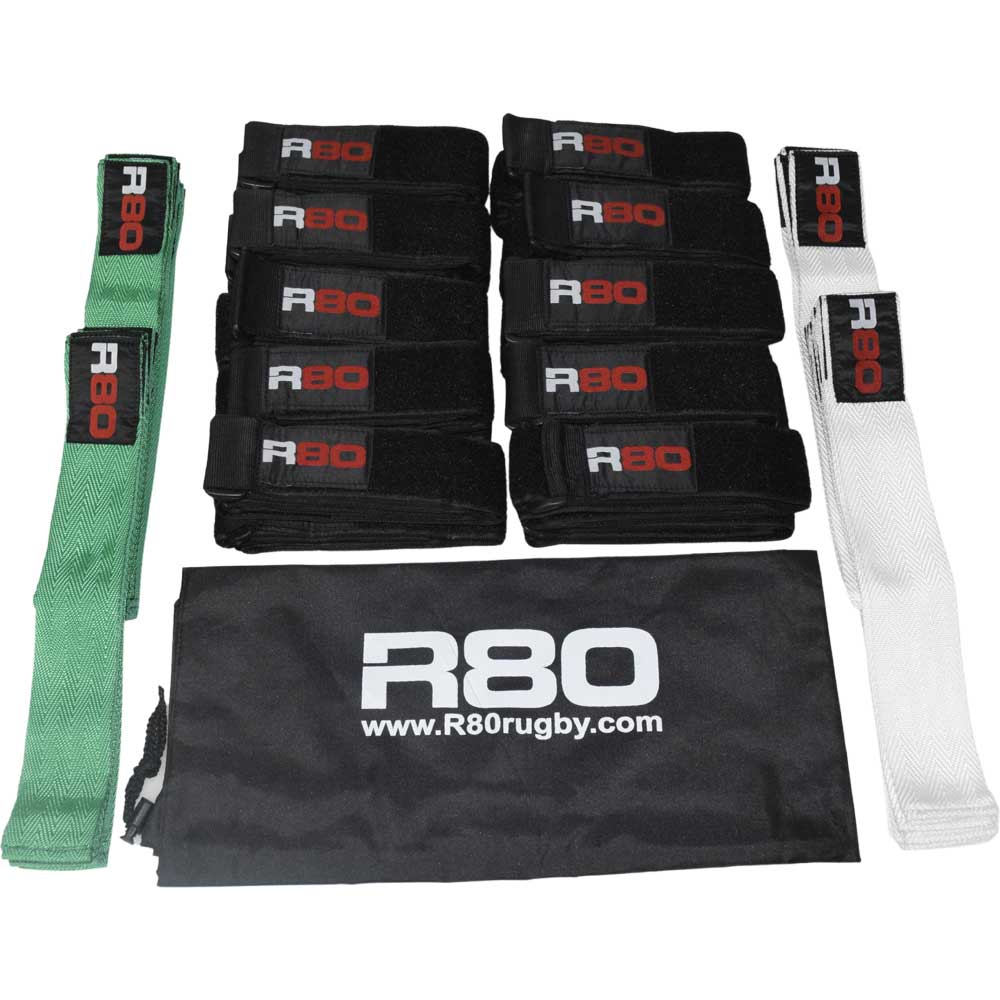 Adult Tag Rugby Sets for 20 Players - R80Sports