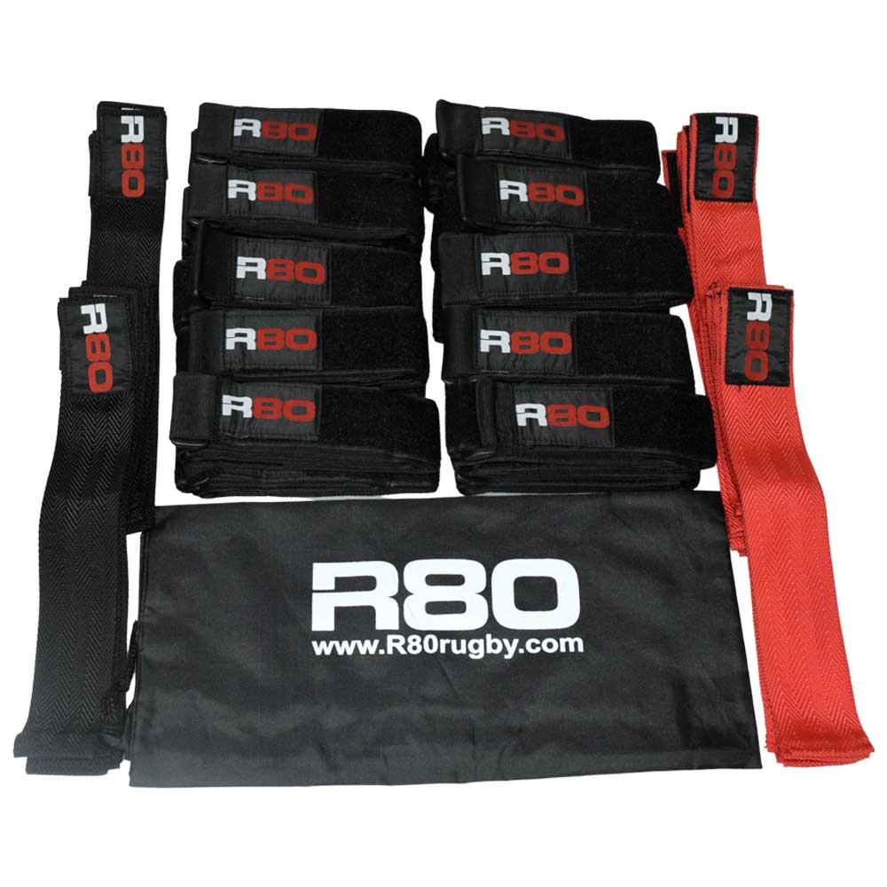 Adult Tag Rugby Sets for 20 Players - R80Sports