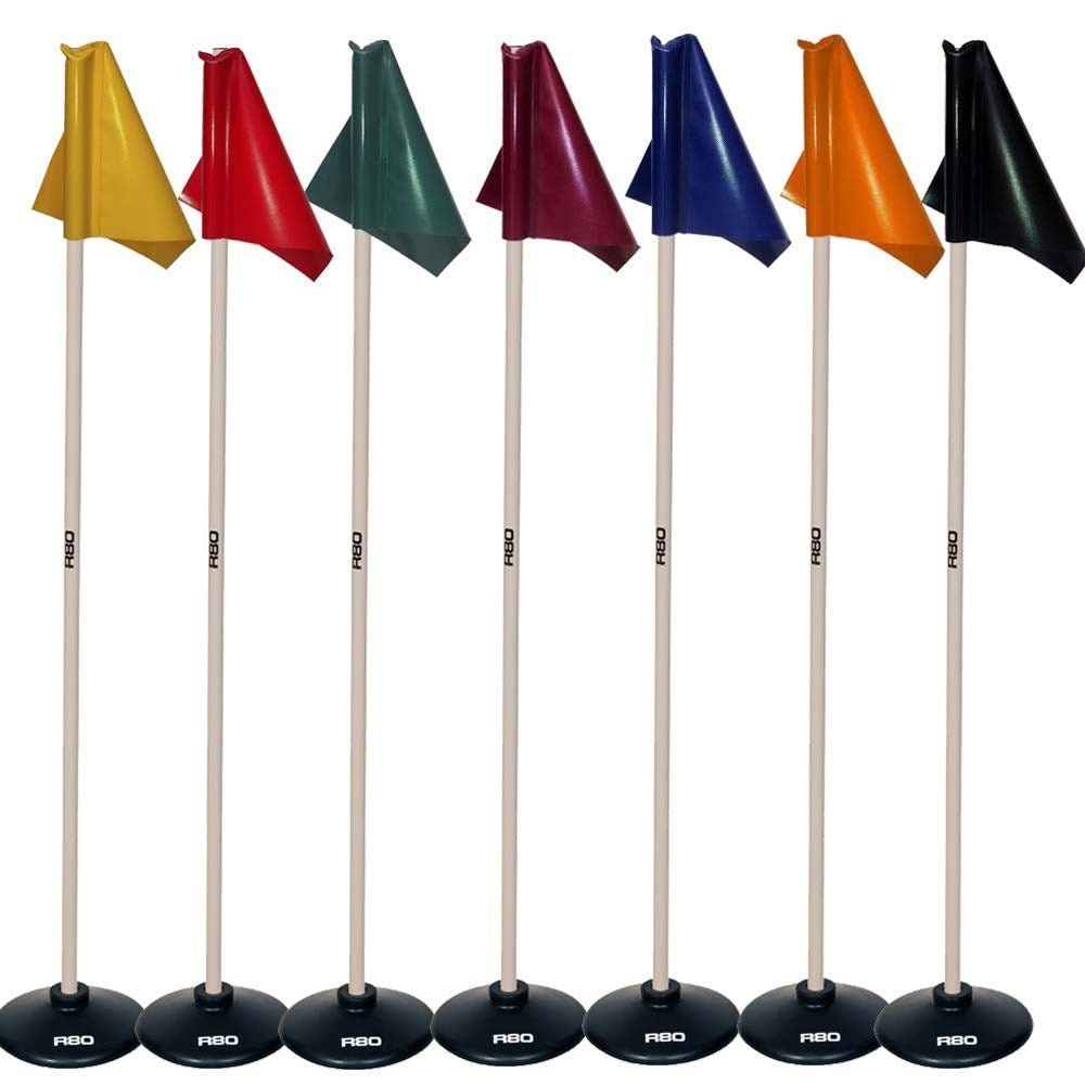 Artificial Surface / Indoor Pole with Top Tarp Flag - R80Sports