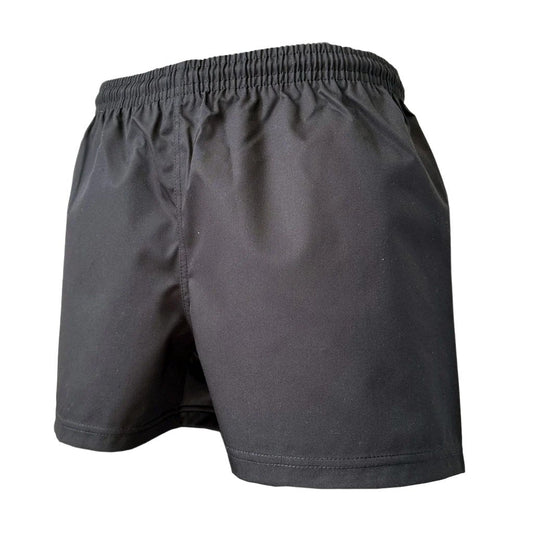 Black Rugby Shorts - R80Sports