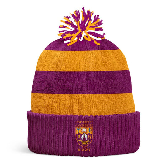 Canterbury University Rugby Club - Pom Pom Beanie - R80Sports