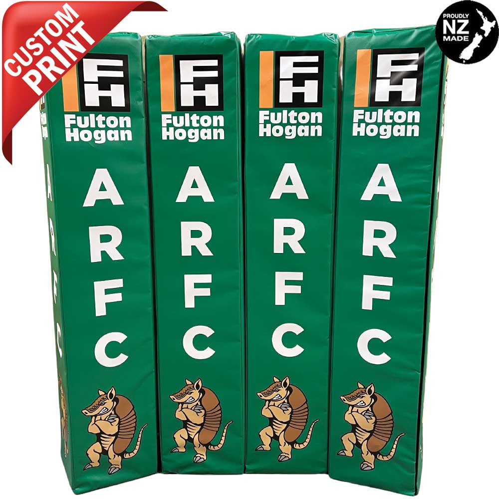 Corporate Branded Rugby Goal Post Pads - R80Sports