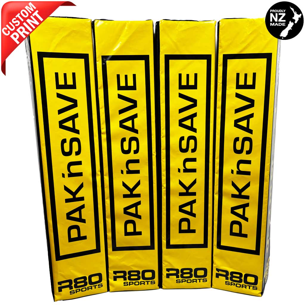 Corporate Branded Rugby Goal Post Pads - R80Sports