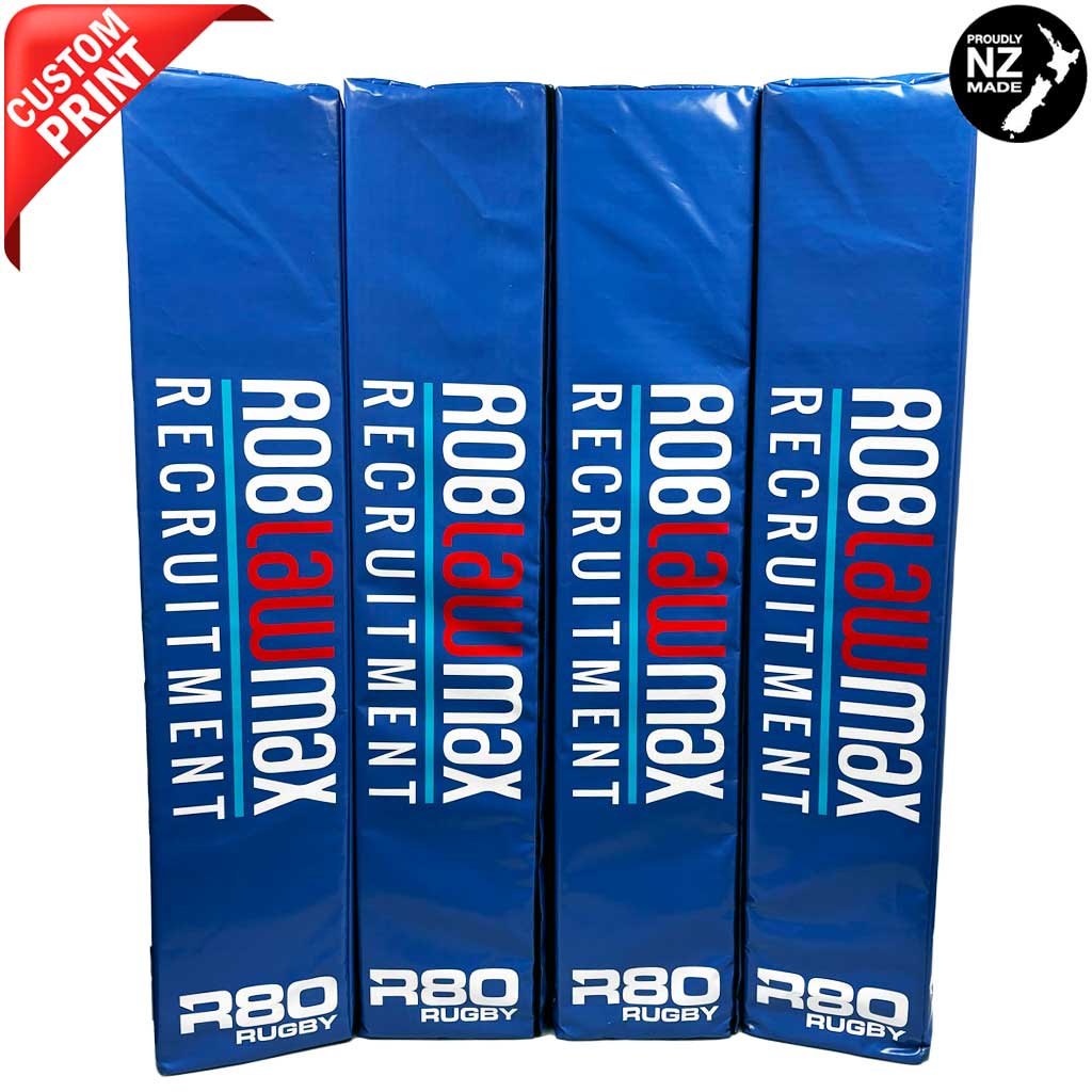 Corporate Branded Rugby Goal Post Pads - R80Sports