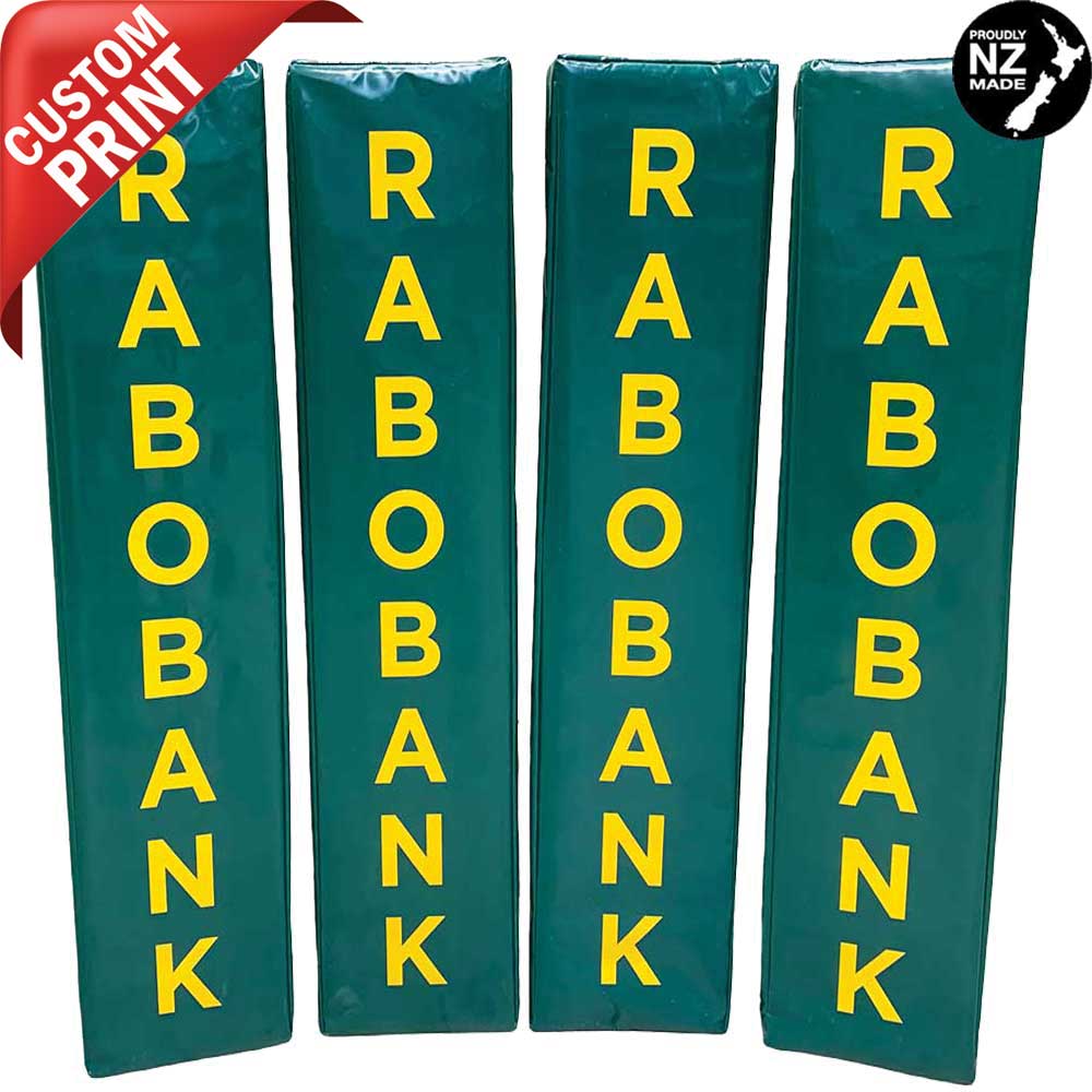 Corporate Branded Rugby Goal Post Pads - R80Sports