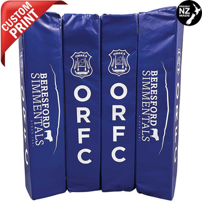 Custom Printed Rugby Goal Post Protector Pads - R80Sports