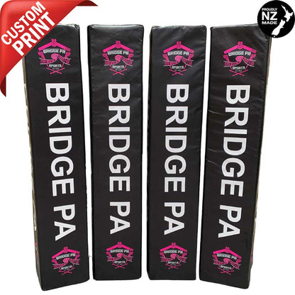 Digitally Printed Rugby Goal Post Protector Pads - R80Sports