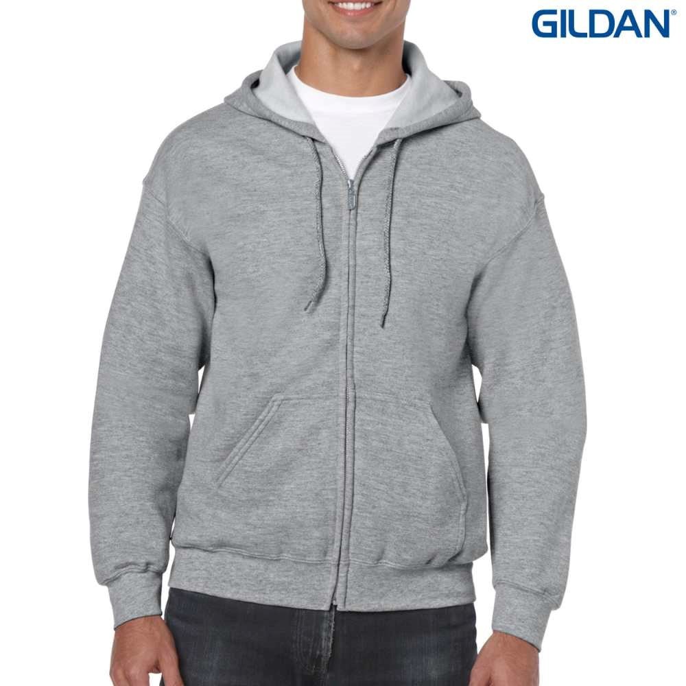 Gildan Heavy Blend Adult Full Zip Hooded Sweatshirt - R80Sports