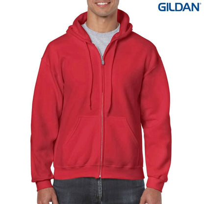 Gildan Heavy Blend Adult Full Zip Hooded Sweatshirt - R80Sports