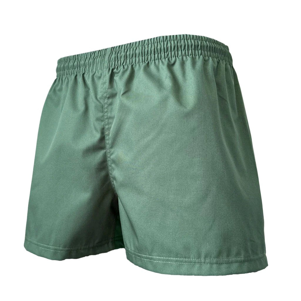 Green Rugby Shorts - R80Sports