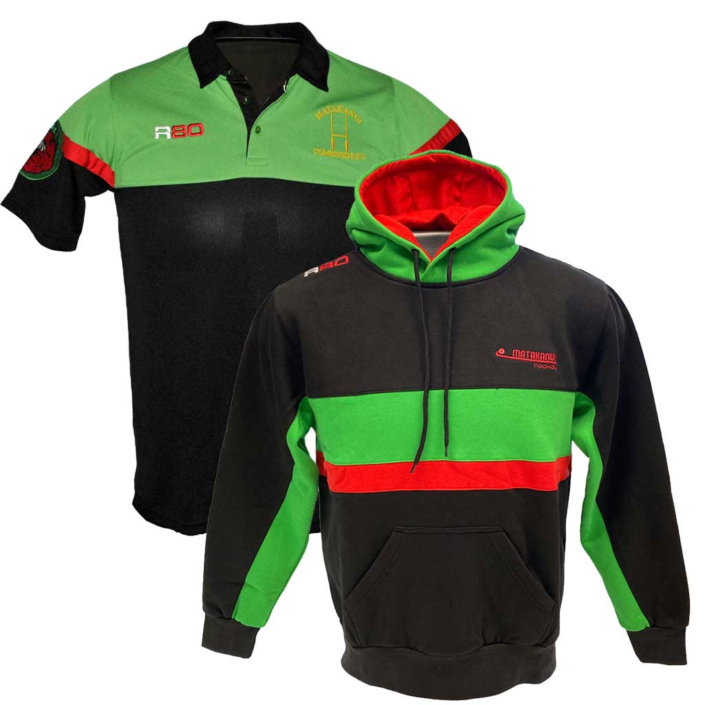 Hoodie and Polo Team Set - R80Sports