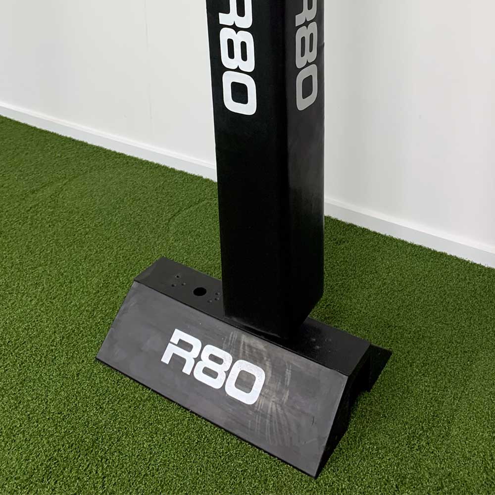 Junior Portable Goal Posts - Indoor / Hard Surface with Pads - R80Sports