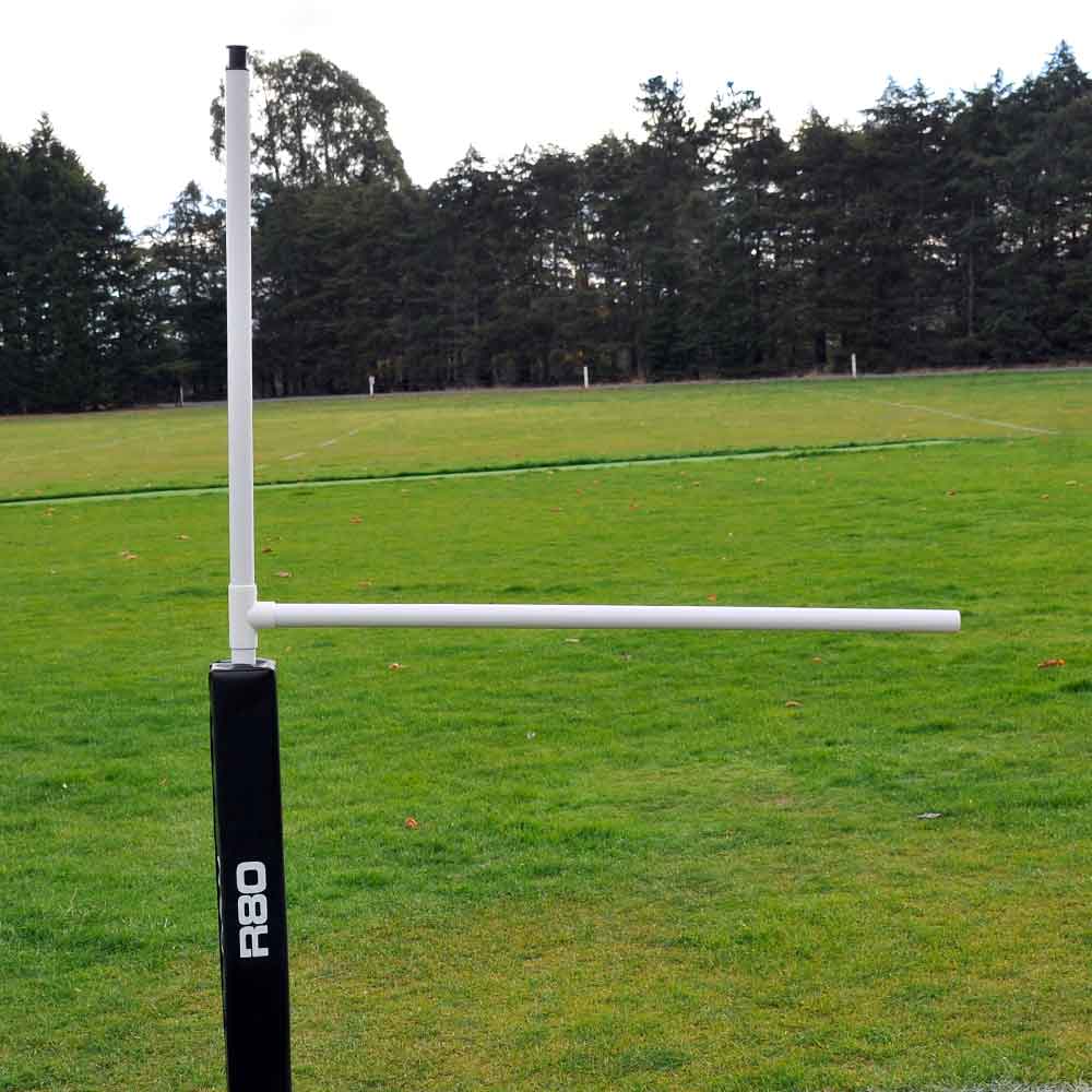 Junior Premier Portable Goal Posts with Pads - R80Sports