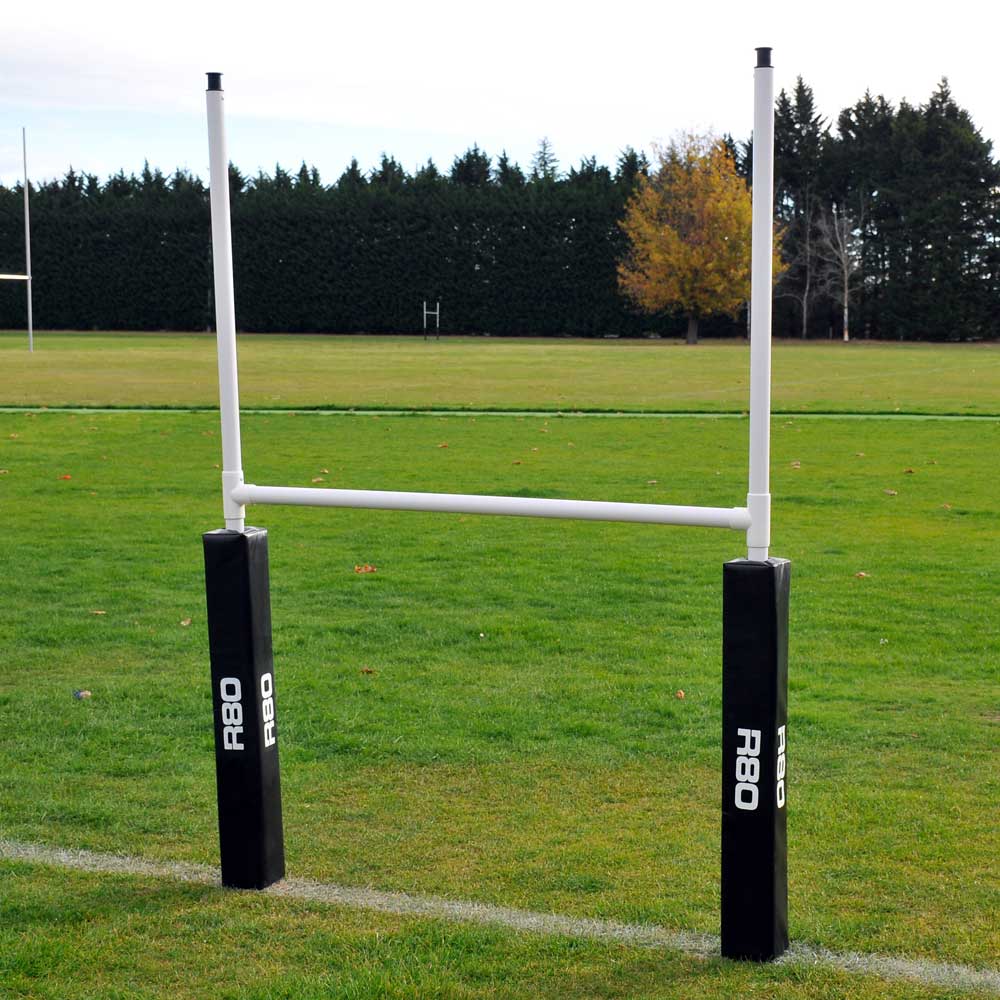 Junior Premier Portable Goal Posts with Pads - R80Sports