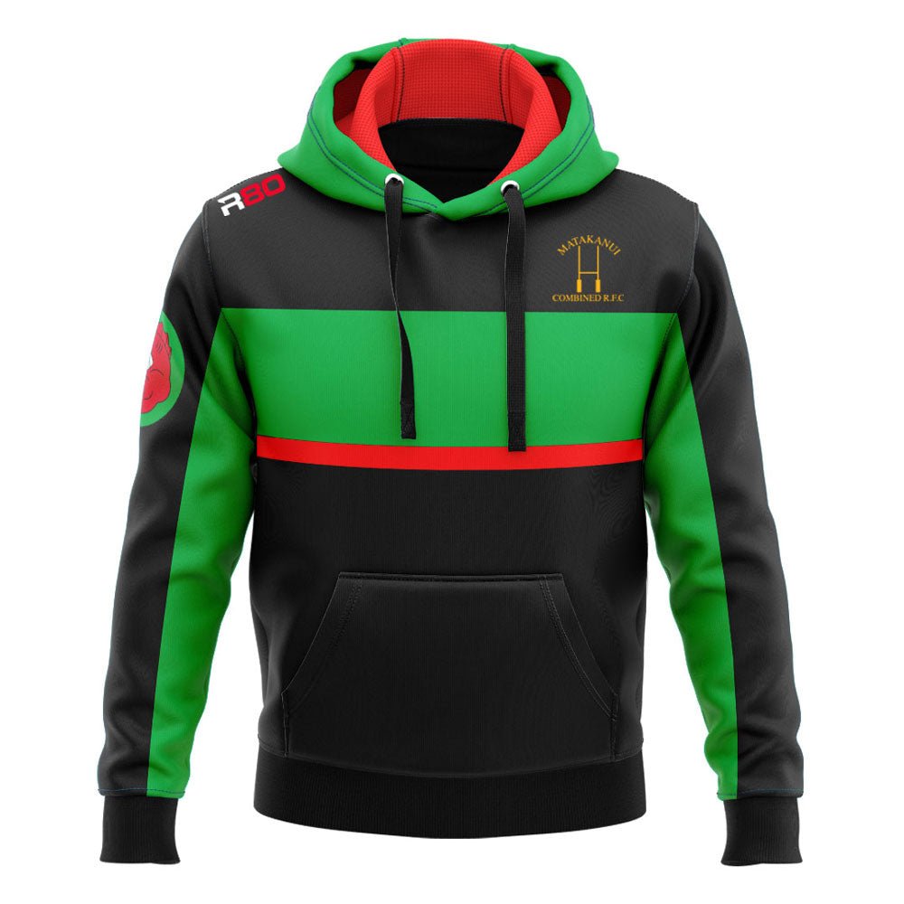 Matakanui Rugby Club Cut and Sew Hoodie - R80Sports