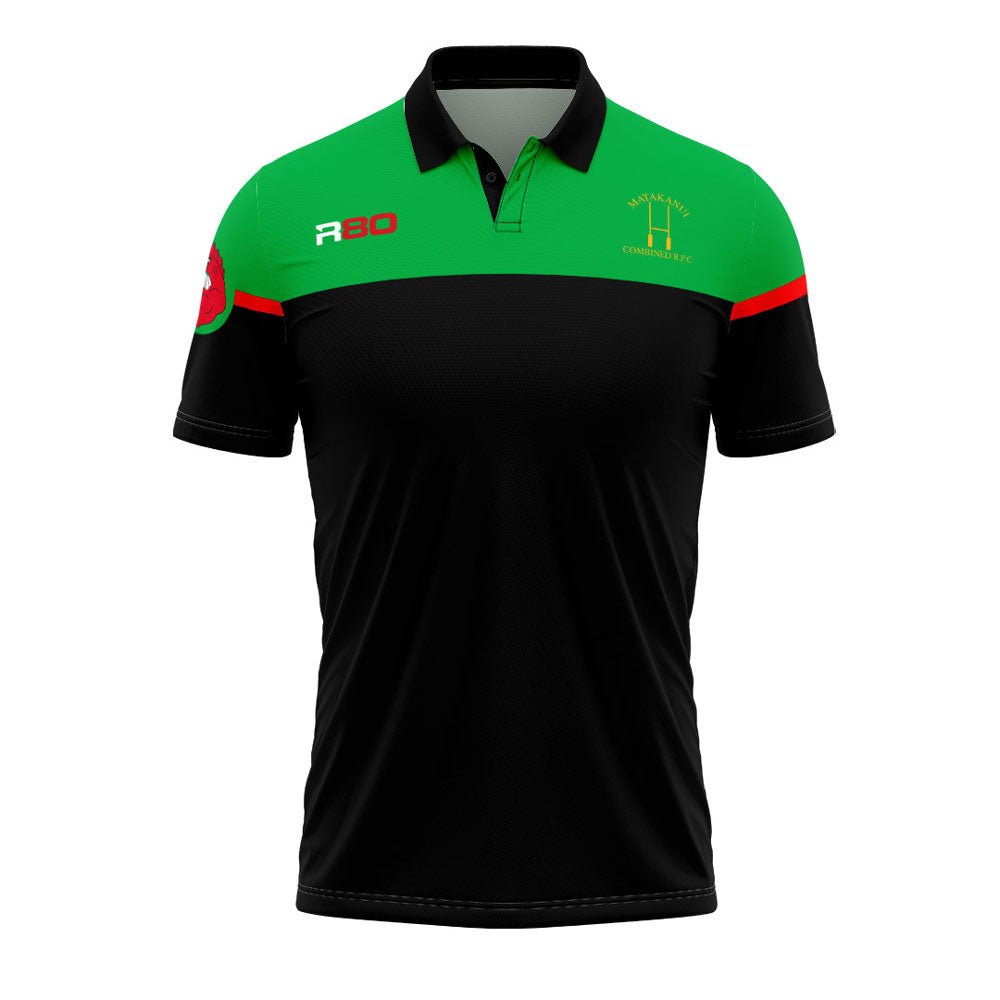 Matakanui Rugby Club Sublimated Polo Shirt - R80Sports