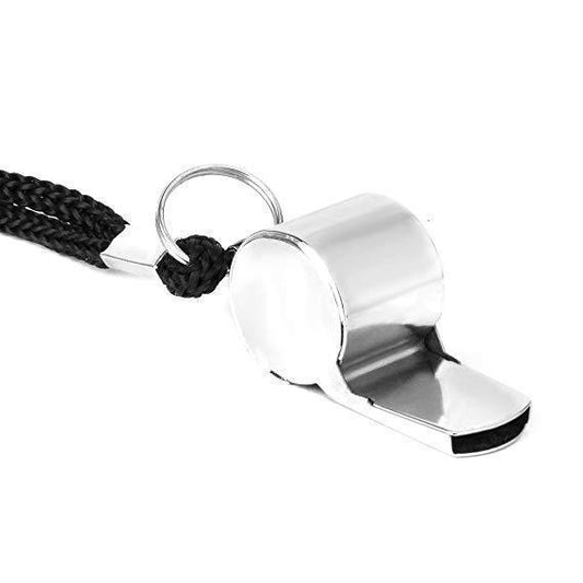 Metal Whistle with Lanyard - R80Sports