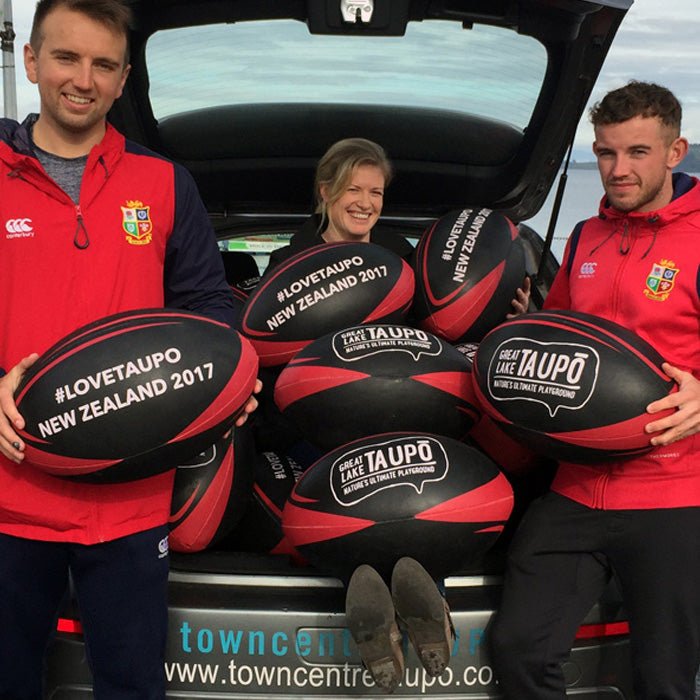 Promotional Jumbo Rugby Balls - R80Sports