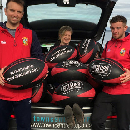 Promotional Jumbo Rugby Balls - R80Sports