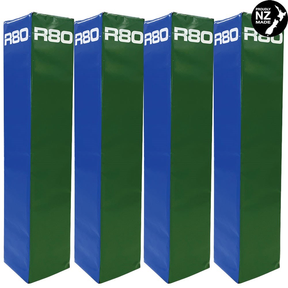 R80 Club Coloured Rugby Goal Post Protector Pads - R80Sports