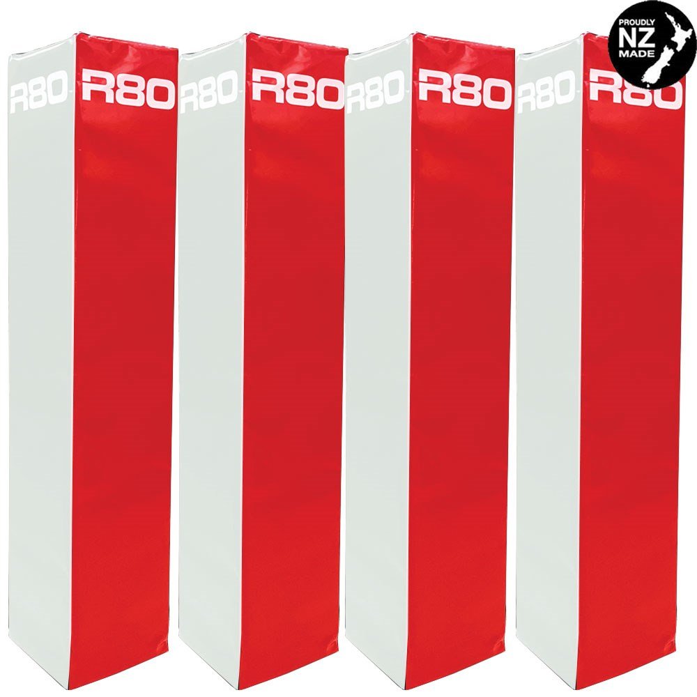 R80 Club Coloured Rugby Goal Post Protector Pads - R80Sports