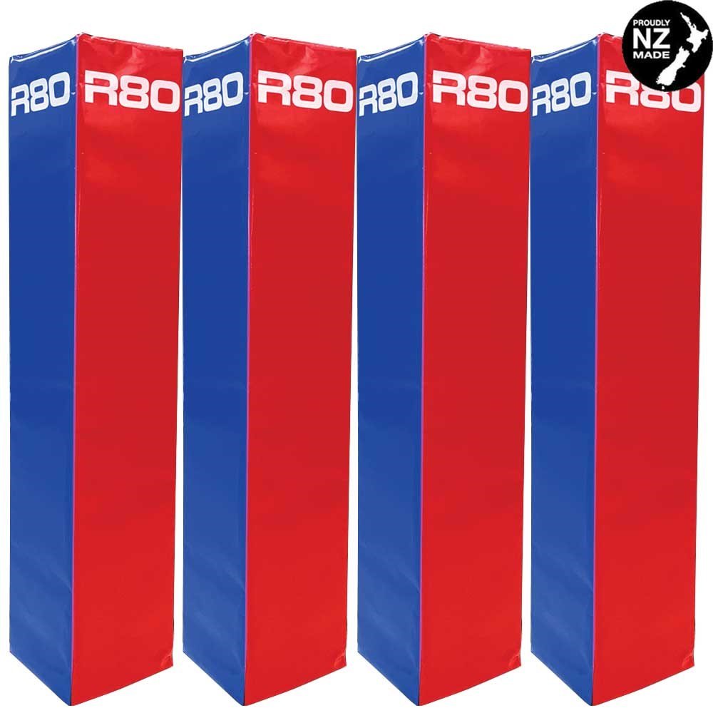 R80 Club Coloured Rugby Goal Post Protector Pads - R80Sports