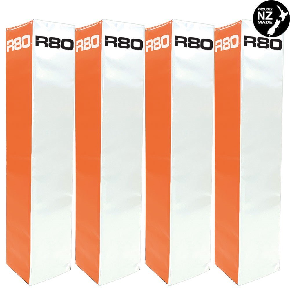 R80 Club Coloured Rugby Goal Post Protector Pads - R80Sports