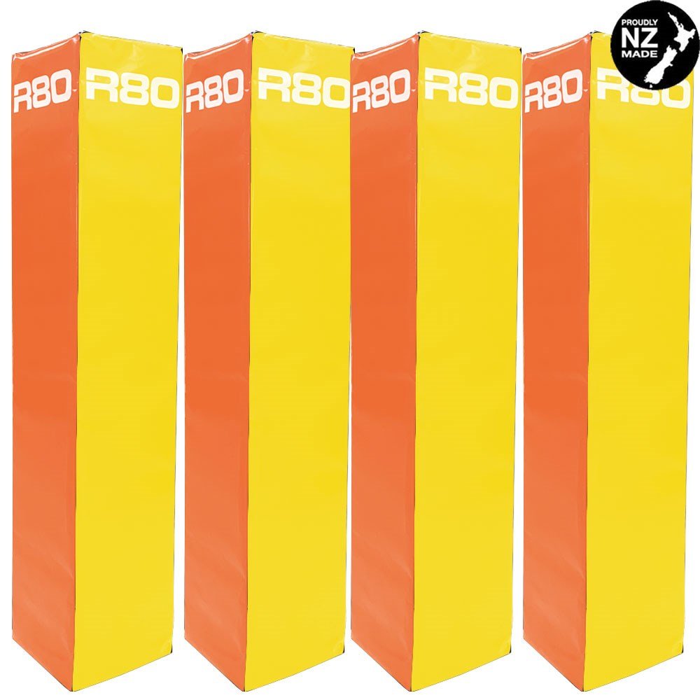 R80 Club Coloured Rugby Goal Post Protector Pads - R80Sports