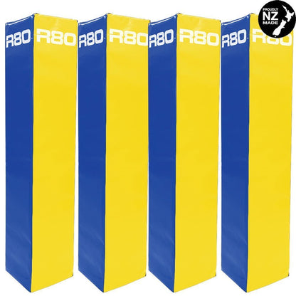 R80 Club Coloured Rugby Goal Post Protector Pads - R80Sports