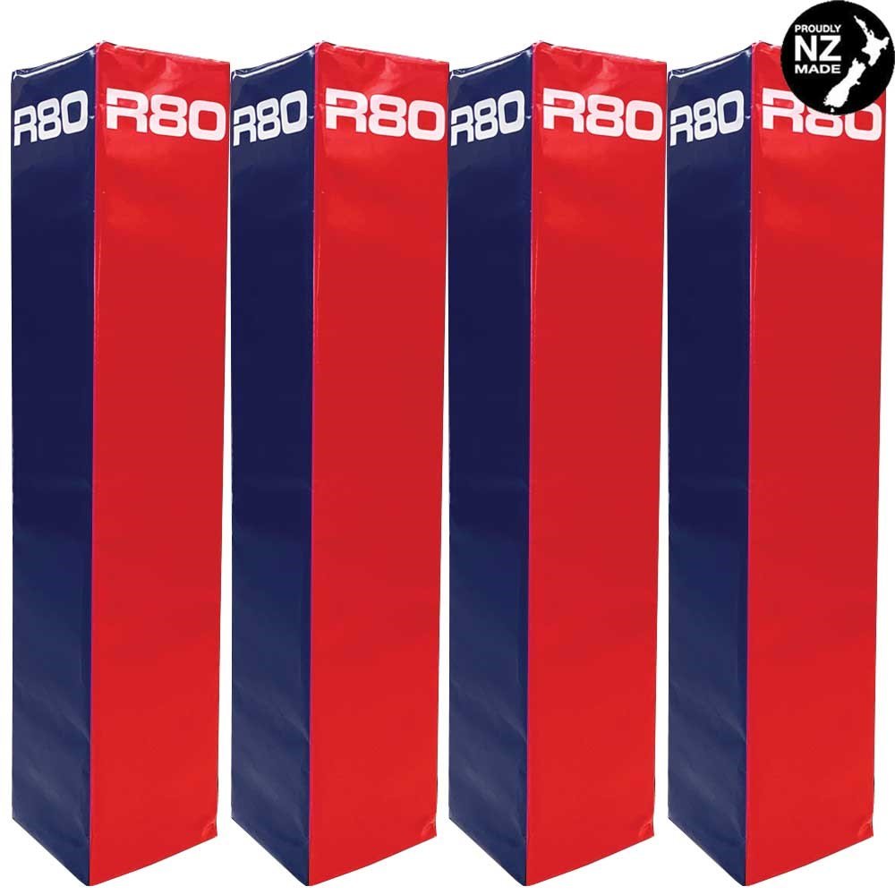 R80 Club Coloured Rugby Goal Post Protector Pads - R80Sports