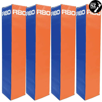 R80 Club Coloured Rugby Goal Post Protector Pads - R80Sports