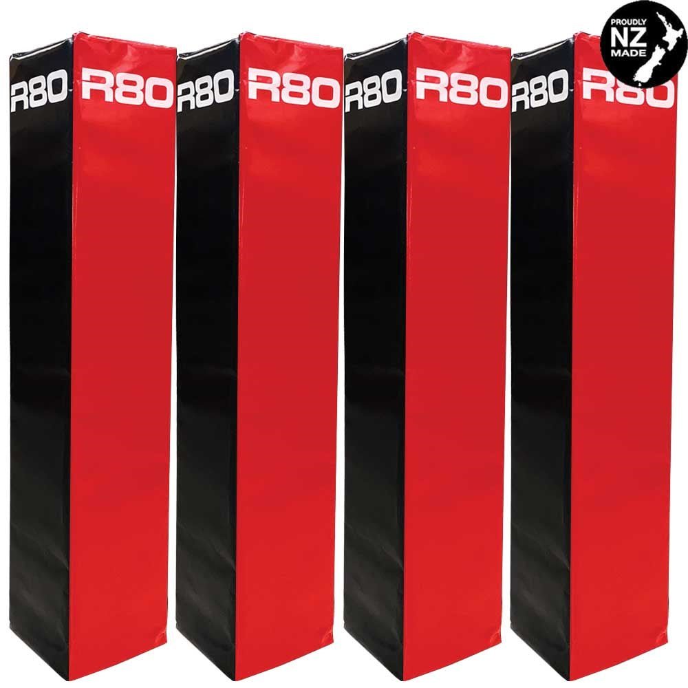 R80 Club Coloured Rugby Goal Post Protector Pads - R80Sports