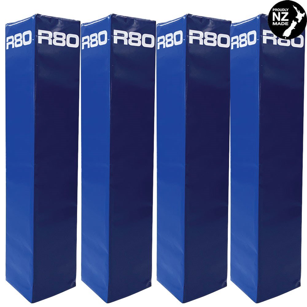 R80 Club Coloured Rugby Goal Post Protector Pads - R80Sports